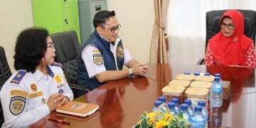 Pertemuan pihak BPTD  Sumut  dengan Walikota