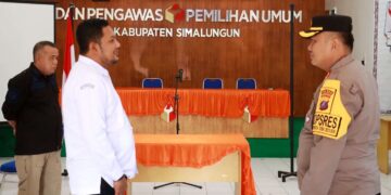 Kapolres Simalungun kunjungi kantor Bawaslu
