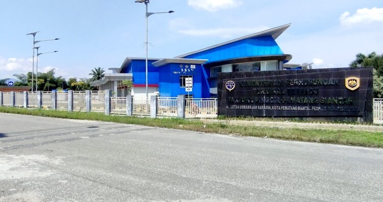 Kondisi Terminal Terpadu Tanjung Pinggir