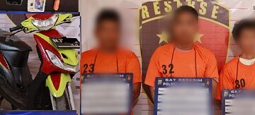 Pelaku dan barang bukti