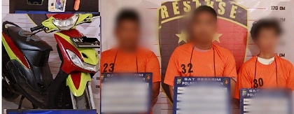 Pelaku dan barang bukti