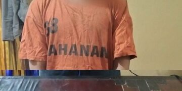 Tersangka dan barang bukti