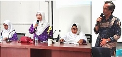 Pengurus Wanita Muslim dan nara sumber