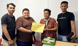 Penyerahan laporan kepada BawaslU