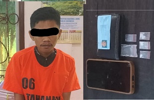 Tersangka dan barang bukti