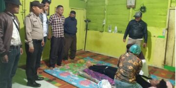 Korban bunuh diri di rumah duka