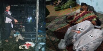 Kebakaran yang menewaskan dua Balita