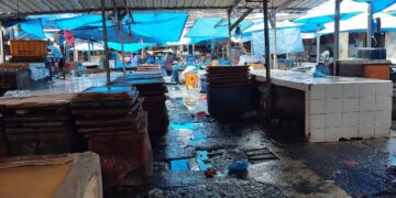 Kondisi Pasar Dwikora pada bagian dalam