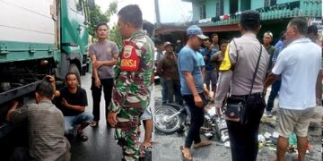 Tabarakan di Simpang Dua