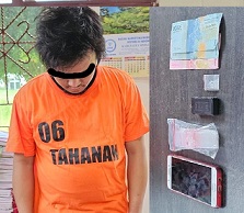 Tersangka dan barang bukti