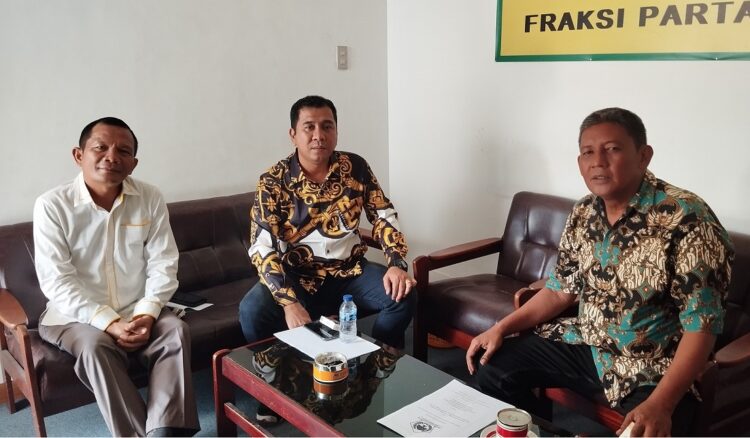 Personel Fraksi Partai Golkar, Daud Simanjuntak, Hendra P Pardede dan Lulu G Purba