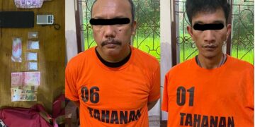 Tersangka dan barang bukti