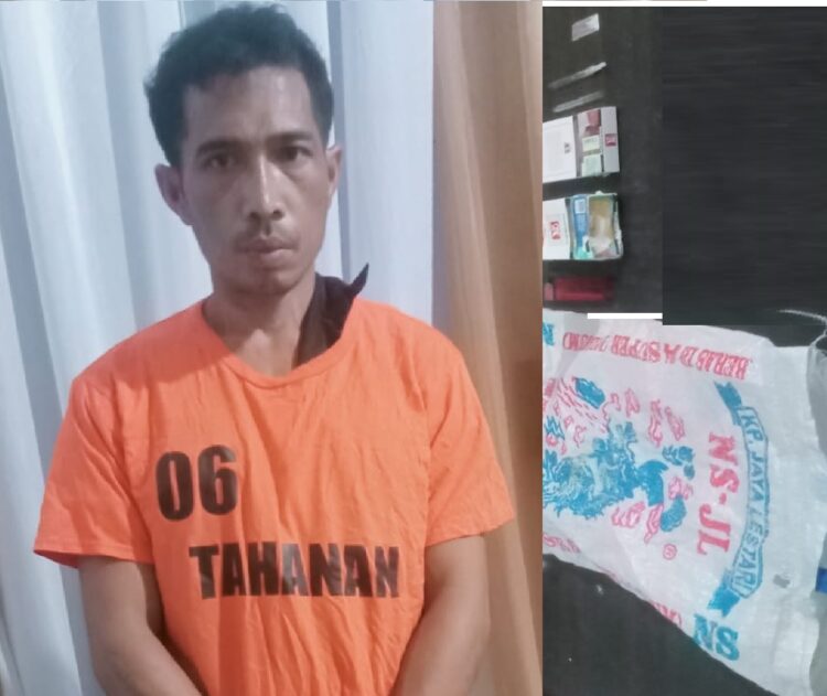 Tersangka dan barang bukti