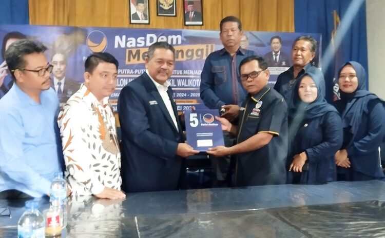 Tuhaman Purba terima formilir Bacalon Walikota