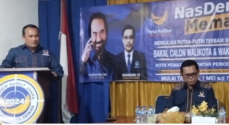 Andilo Efendy Siahaan paparkan visi dan misi