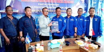 Andilo Evendy serahkan berkas