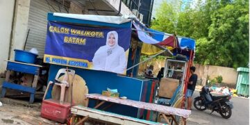 Salah satu spanduk yang dipasang
