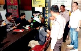 Pencuri babi di Mapolsek Siantar Utara