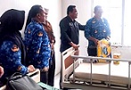 Pejabat Pemko Siantar membesuk korban di RSUD