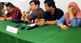 Komisioner KPU Kota Siantar saat jadi Termohon pada sengketa Pilkada beberapa waktu lalu