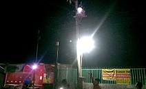 Lokasi trafo yang dicuri