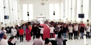 Gladi Resik pengucapan sumpah dan janji
