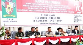 Rapat Paripurna Istimewa DPRD Simalungun