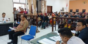 Saksi ahli pada Praperadilan di PN Simalungun