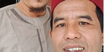 Sekretaris GM NU, Imanuddin Damanik didampingi Ketua Ibnu Habibi,