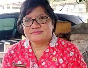 Agustina Sihombing kepala BPBD Siantar