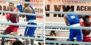 Duo Simatupang di sudut merah dan sudut biru