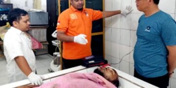 Korban di ruang jenazah RSUD Siantar
