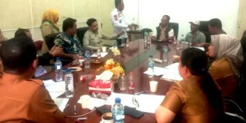 Rapat di ruang Asisten III Pemko Siantar