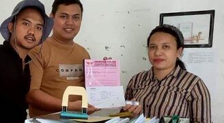 Sampaikan laporan ke Bawaslu Simalungun