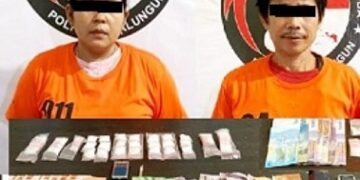 Tersangka dan barang bukti