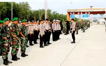 Apel Pasukan Kesiapan Simulasi Pengamanan VVIP