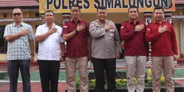 Pihak Polres Simalungun dan Lapas
