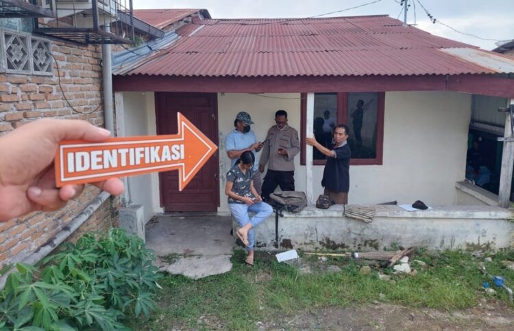 Rumah tempat korban ditemukan