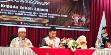 KPU Siantar Sosialisasi Pilkada kepada Tokoh Agama