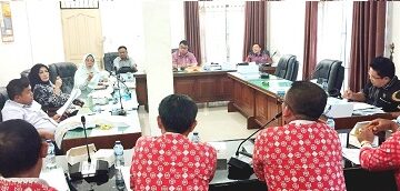RDP Komisi I DPRD Siantar bersama Dinsos P3A