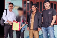 Pelau cabul (diblur) yang diringkus