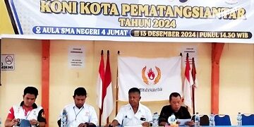 Pengurus KONI Kota Siantar pimpin Raker
