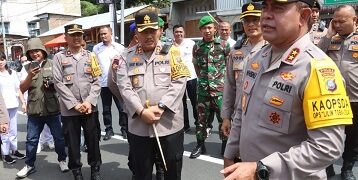 Kunjungan Kapoldasu didampingi Kapolres Simalungun