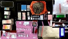 Sebagian barang bukti yang diamankan