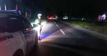 Sat Lantas) Polres Simalungun gelar  Blue Light Patrol