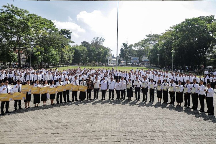 Para PPPK Pemko yang menerima SK