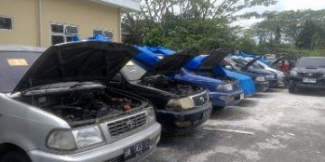 Tujuh mobil yang digelapkan