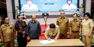 Penandatanganan Berita Acara