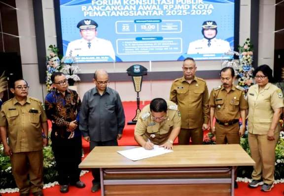 Penandatanganan Berita Acara