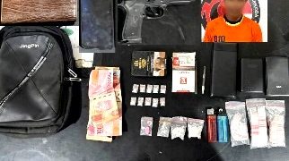 Tersangka dan barang bukti